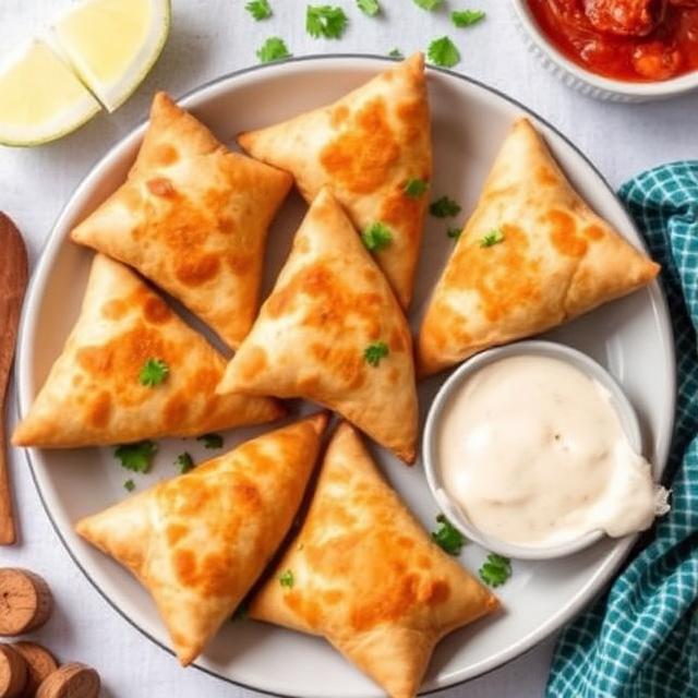 Air Fryer Samosa