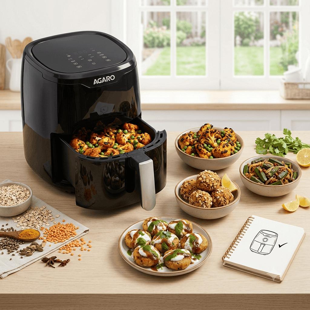 Lighter Air Fryer Recipes for Weight Loss (Indian)