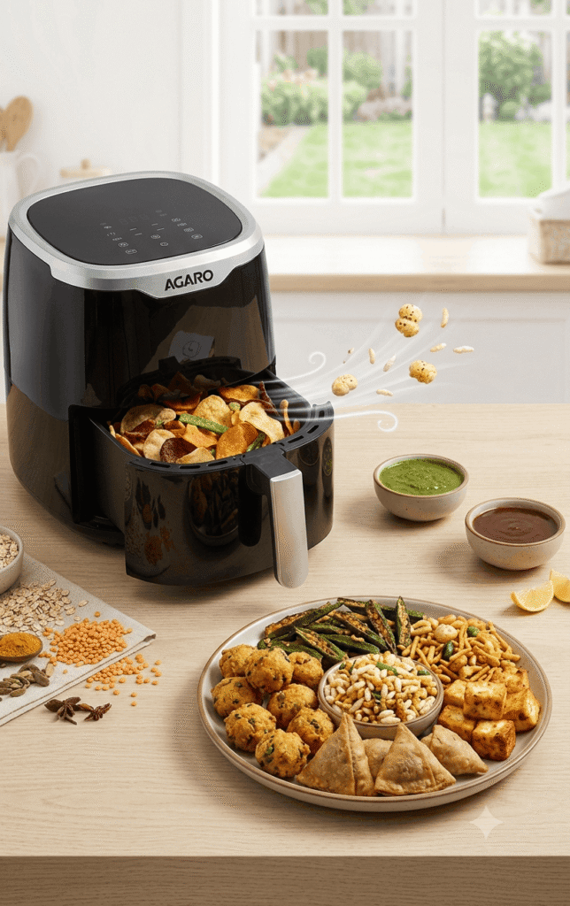 Low-Oil Snacks in the Air Fryer (1 Tsp to 1 Tbsp)