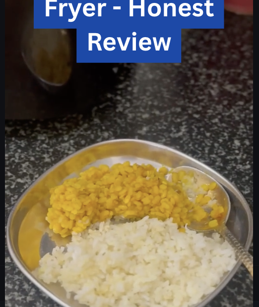 Dal & Rice in Air Fryer (Honest Trial Recipe)