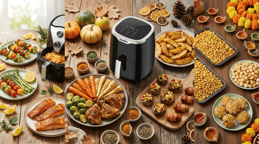 Seasonal Air Fryer Recipes: Winter, Monsoon & Summer Snacks